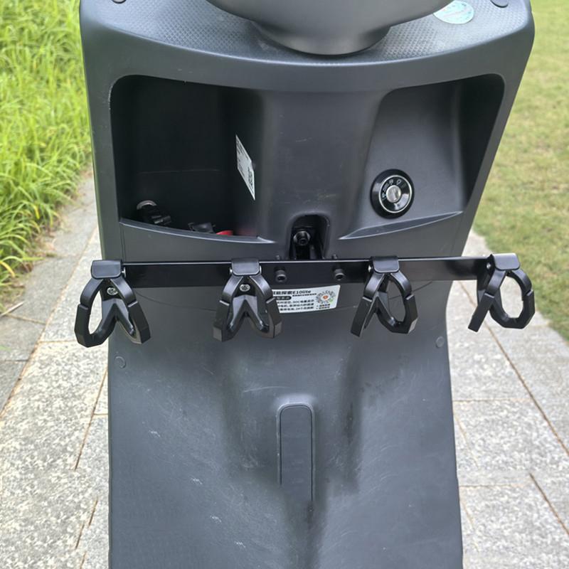 New Motorcycle Double Hook Luggage Bag Hanger No Drilling Required Front Bumper Hook Modified Hook E-Bike Motor Accessories