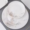 New Chinese Landscape Ceramic Dinnerware Set