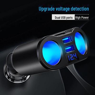 Apple 15-Compatible 30W Dual USB Car Charger with PD Fast Charge and Cigarette Lighter Adapter