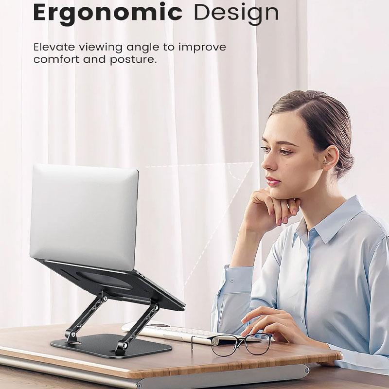 Portable 11–16-inch Adjustable Laptop Stand Computer Stand Sturdy Aluminum For Desk Foldable Laptop Holder Notebook Tablet