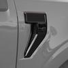 Black Front Fender Side Vent Cover Trim Bezels For Ford F150 -23 Accessories