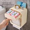 Lilang Wall-Mounted Drill-Free Waterproof Toilet Tissue Box