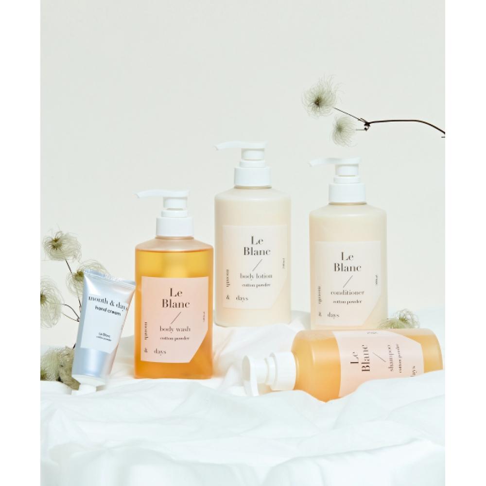 Monthndays [4set] Perfume Care Shampoo+conditioner+body Lotion+body Wash 500ml  Total 2l   Choose 1 Of 5 Types Linden (lime & basil flavor)