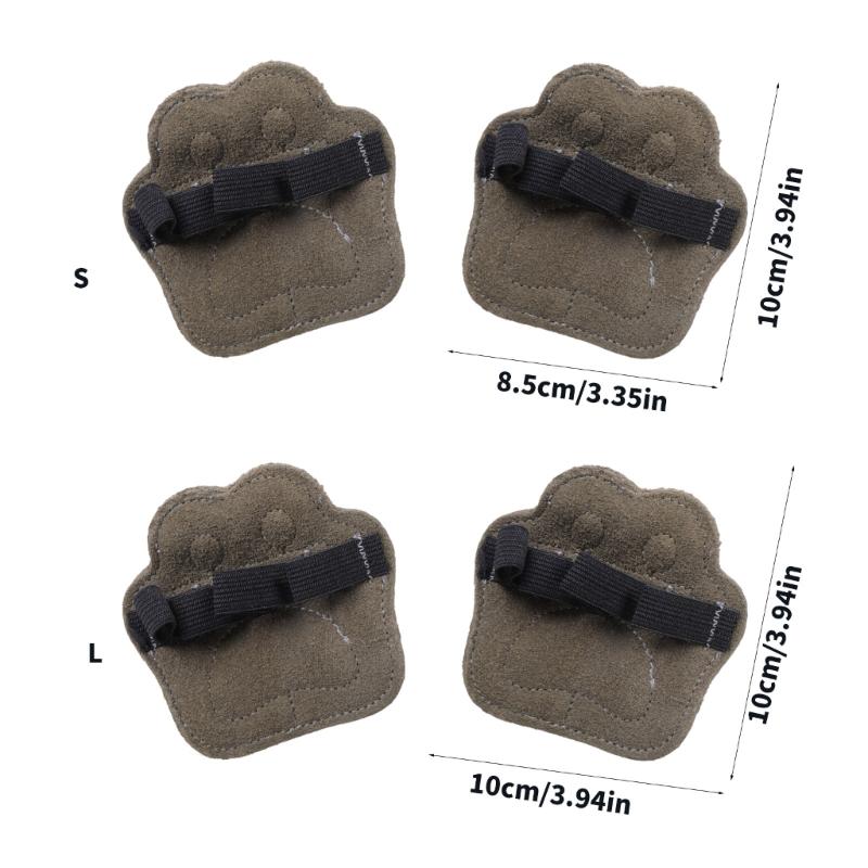 Fitness Gym Grip Pad Weightlifting Grip Gloves Lifting Pads for Weightlifting, Calisthenics & Powerlifting Enduring