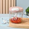Tritatutto Alimentare Multifunzione 500/900ML Tritaglio Aglio Manuale Spremi Aglio Cucina