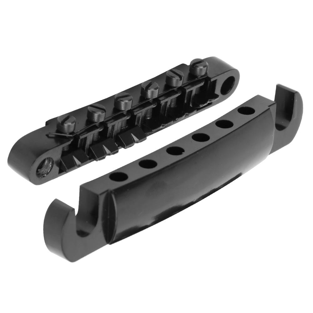 6 String Fixed Bridge Set Zinc Alloy String Base for   Electric Guitar Accessories