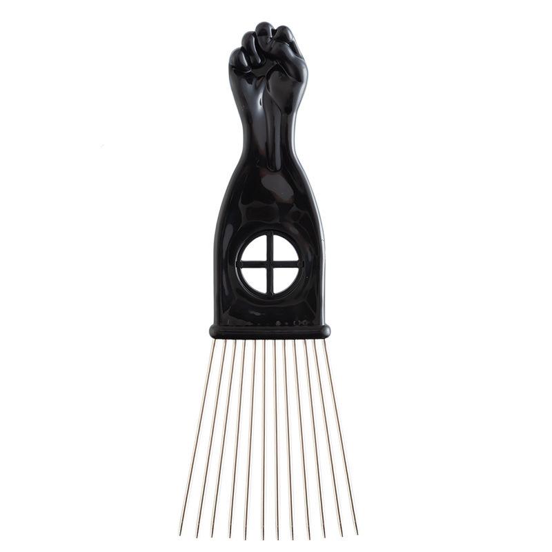 3Pcs S/M/L Steel Pin Hair Combs – Plastic Tail Comb for Slicked-Back, Pompadour & Salon Styling Tools