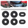 18pcs Motorcycle Rubber Edge Cover Pads Wear Resistant Edge Gasket Motorcycle Accessories Simple Installs for CG/ZJ125