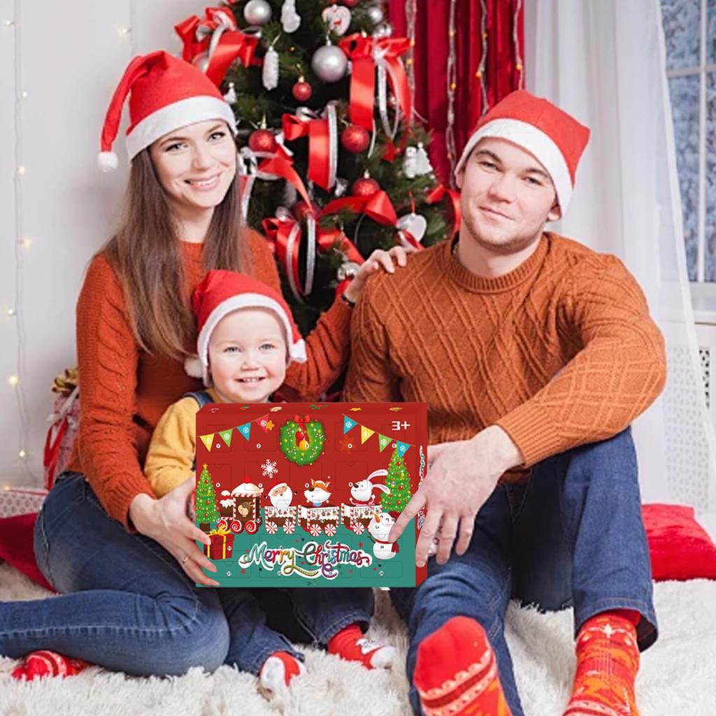 Christmas Advent Calendar 24Pcs Cute Stuffed Animals Advent Calendar Plush Toys Christmas Decor For Girls Boys