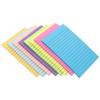 Creative Tearable Memo Stickers for Students with Strong Adhesive Paper Material Multi Color 8 Books
