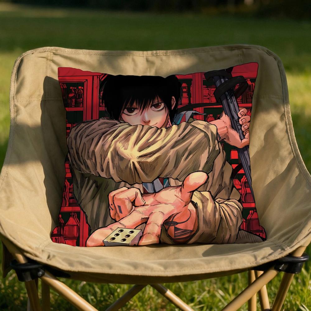 NNagumo yoichi japan anime Cushion Cover Soft Reversible Durable Pillow Cover MultiScene Use for Home Car Daily Comfort