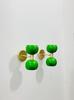 Mid-Century Brass Diabolo Wall Sconce - Green Stilnovo Style Lighting