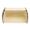 Bread Box Exquisite Elegant Drum Type Metal Bread Storage Bin for Bread Cake Doughnut Biscuit Food Tableware Champagne