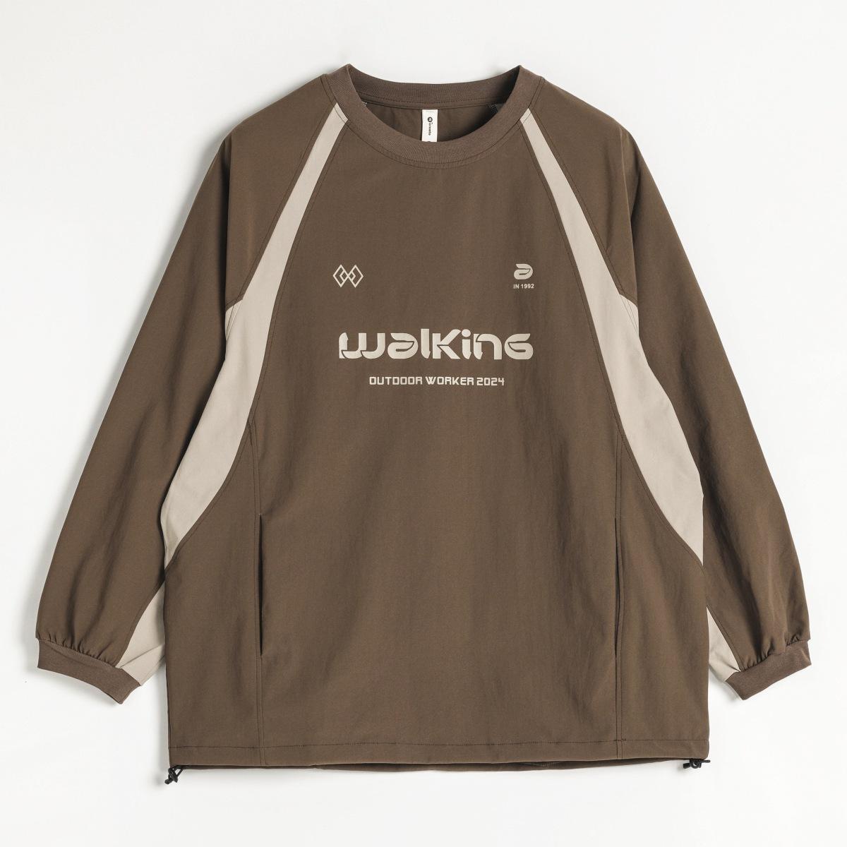 Осенний высококачественный свободный свитер с круглым вырезом — фото 5