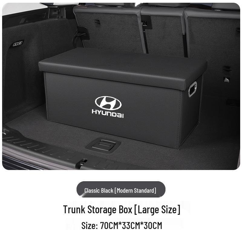 Hyundai Car Trunk Storage Box for ix35, Langdong, ix25, Elantra, Mingtu, and Tucson Models.