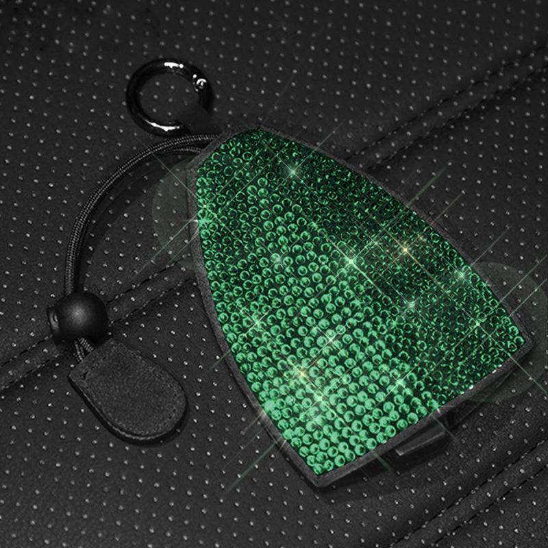 Universal Rhinestone Key Case for Women Car Accessories Bling Diamond Keychian Fob Cover Holder Keyring for VW Bmw Benz Etc