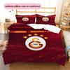 Galatasaray SK Pattern Bedding Home Decoration Birthday Gift ( 1 duvet cover + 2 pillowcase, without core),fan merchandise.