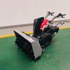 Compact All-Gear Ride-On Snow Sweeper for Homes and Communities