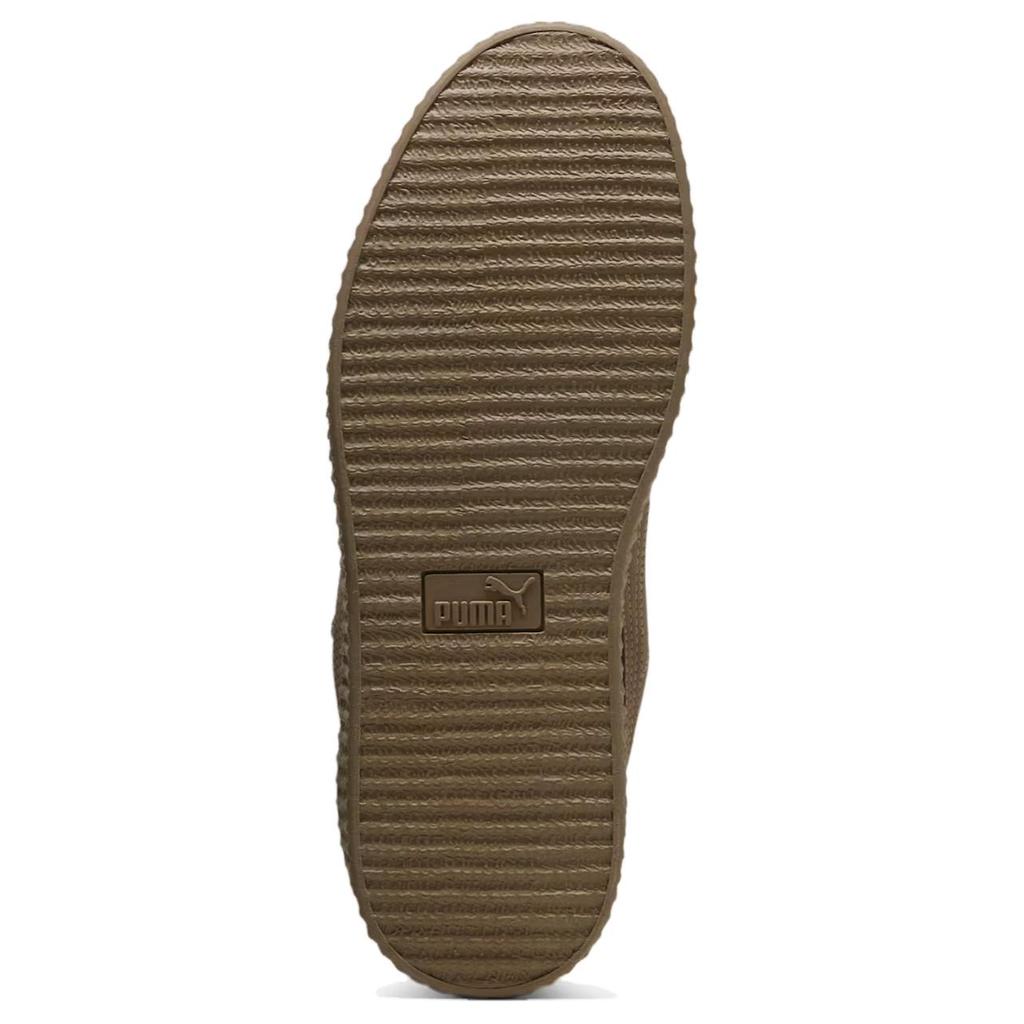 Fenty x Puma Creeper Phatty Pachet Tonuri Pământii - Adidași Unisex Totally Taupe Maro Auriu Alb-Călduț 396813-01