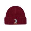 MLB Acrylic Beanies Unisex Burgundy Fashion 3ABNM1126-43WIS