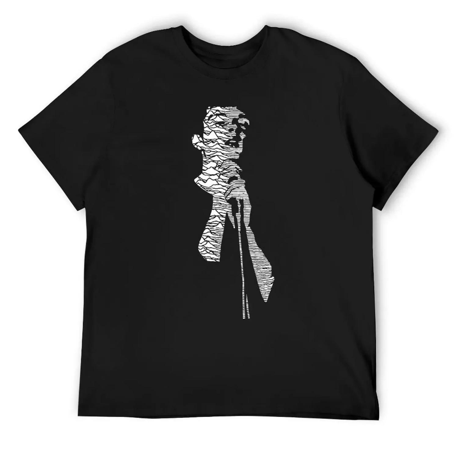 Joy Division, Иэн Кертис Футболка подарки для парня милые топы Мужская футболка винтажная футболка мужчины S