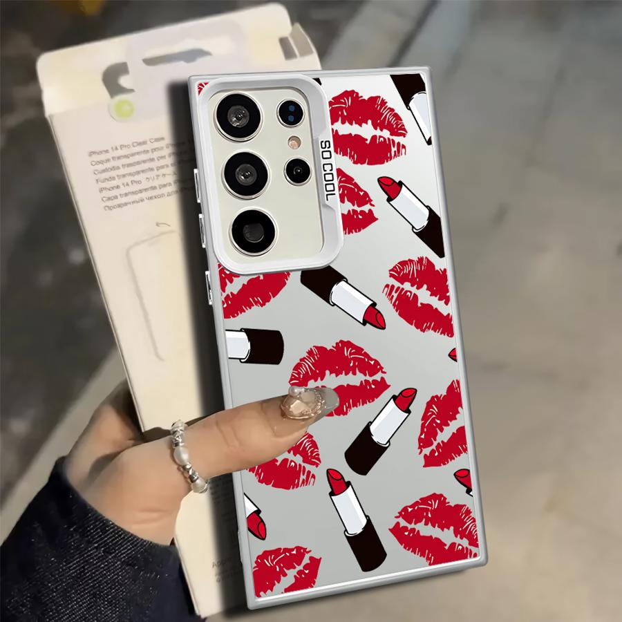 

Case for Samsung Galaxy S25 S22 S21 S23 S20 Plus S25Edge S23 Ultra Note 20 Ultra S24 FE Phone Cover Fashion Pattern Galaxy S23 FE