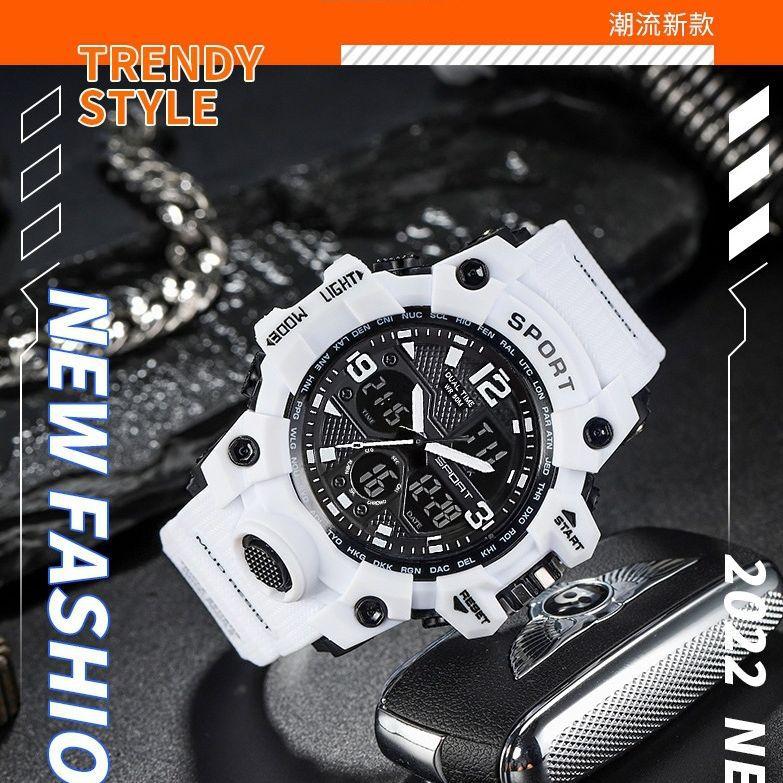 Watch Male Teenager Student Junior High School Trend Multifunctional Sports High Value Children'S Electronic Quartz Watch Men