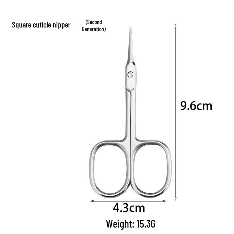 

Точечные ножницы из нержавеющей стали для удаления омертвевшей кожи - Русские заостренные ножницы для маникюра и красоты для предварительной обработки Bulk