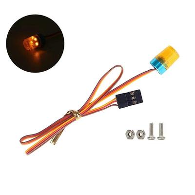 Multi-Functional Flashing Warning Light For 1/14 Scale Remote Control Model Cars, Remote Control Cars, And Construction Trucks