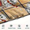 1Pc Cartoon Print Flannel Blanket, High Quality Comfortable for All Seasons, Home Decor, Warmth and Comfort, Perfect for Christmas Birthday Gift