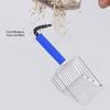 Removable Handle Cat Litter Scoop 304 Stainless Steel Kitten Litter Scoop  Cleaning