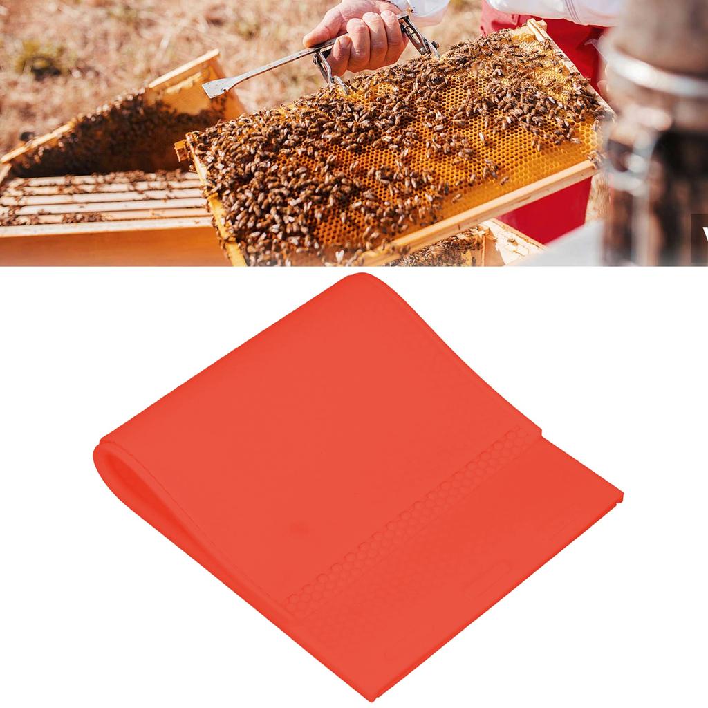 2 ks forma na včelí plástve 5,4 mm Opakovaně použitelná silikonová forma na včelí plástve   pro včelařství 37,5x21CM