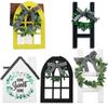 Wooden Layered Tray DIY Board Accessories Creative Hanging Sign  Holiday