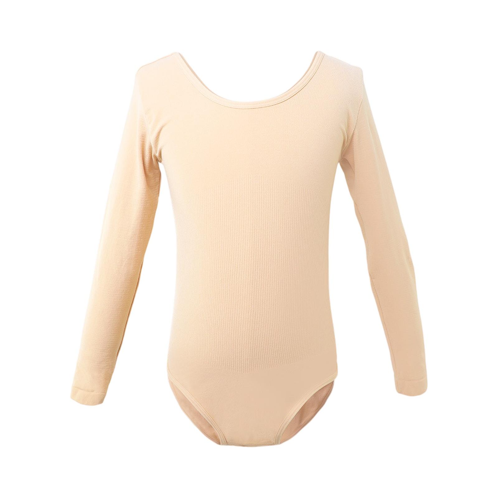 

Girls Nude Dance Leotard - Close-Fit Practice Wear XL