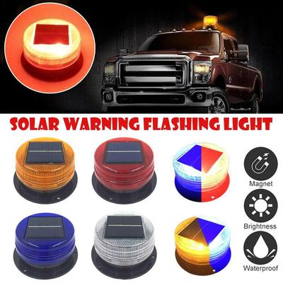 Auto Solar Warning Flash Light Auto Road Safety Driving Warning Flash Accessories Emergency Signal Automatic Sensor