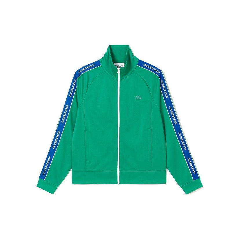 LACOSTE Sweatshirts Men's Green Stand Collar Moderate Other SH0081-HD2