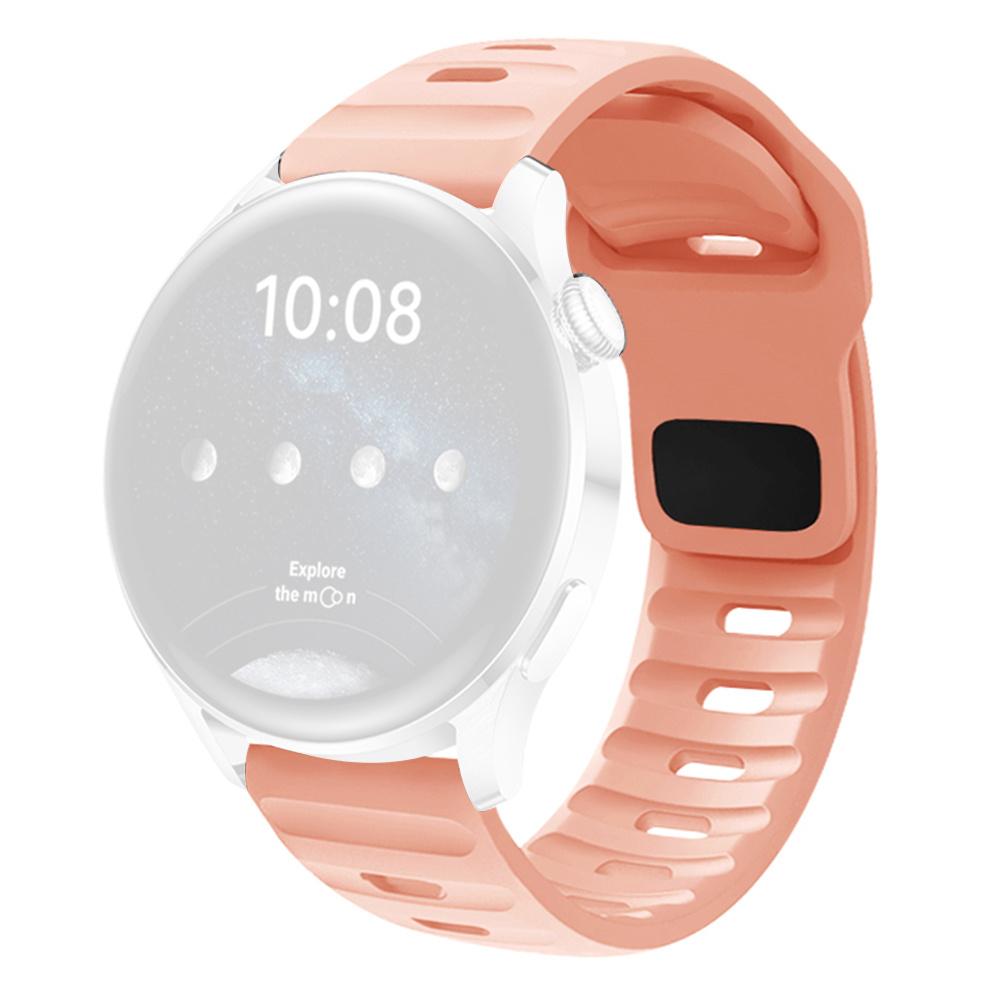 22mm Watch Band For Huawei Watch GT 5 Pro/GT 5/GT 4 46mm Quick Release Square Buckle Silicone Strip