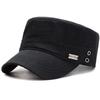 Herren-Vierjahreszeiten-Entenschnabel-Militärkappe - Flache Sonnenkappe für Outdoor-Reisen