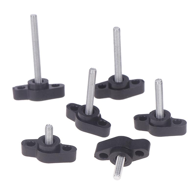 4Pcs 304 Stainless Steel Thumb Screws M4 Z-Shaped Handle Bolt Hand Knob Mechanically Adjustable Thumb Butterfly Wing Screws
