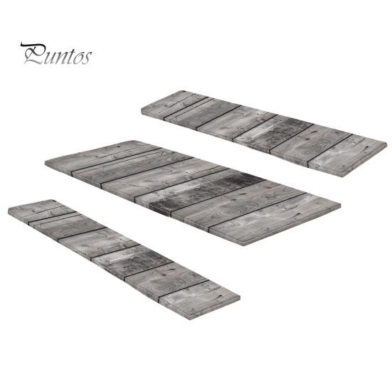 3 ks/sada Venkovní potah na stůl a židle Potištěný Vodotěsný s protiskluzovou gumičkou