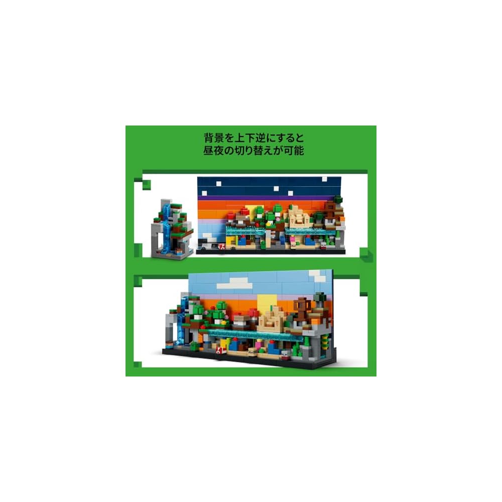 LEGO Minecraft Mini Biome Building Set 21589 for Kids Age 12+ - Creative Toy for Boys and Girls
