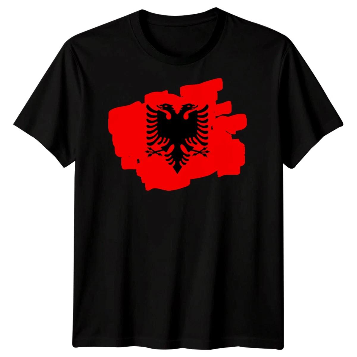 Albania Double Headed Eagle Culture Mens T Shirt National Symbol M