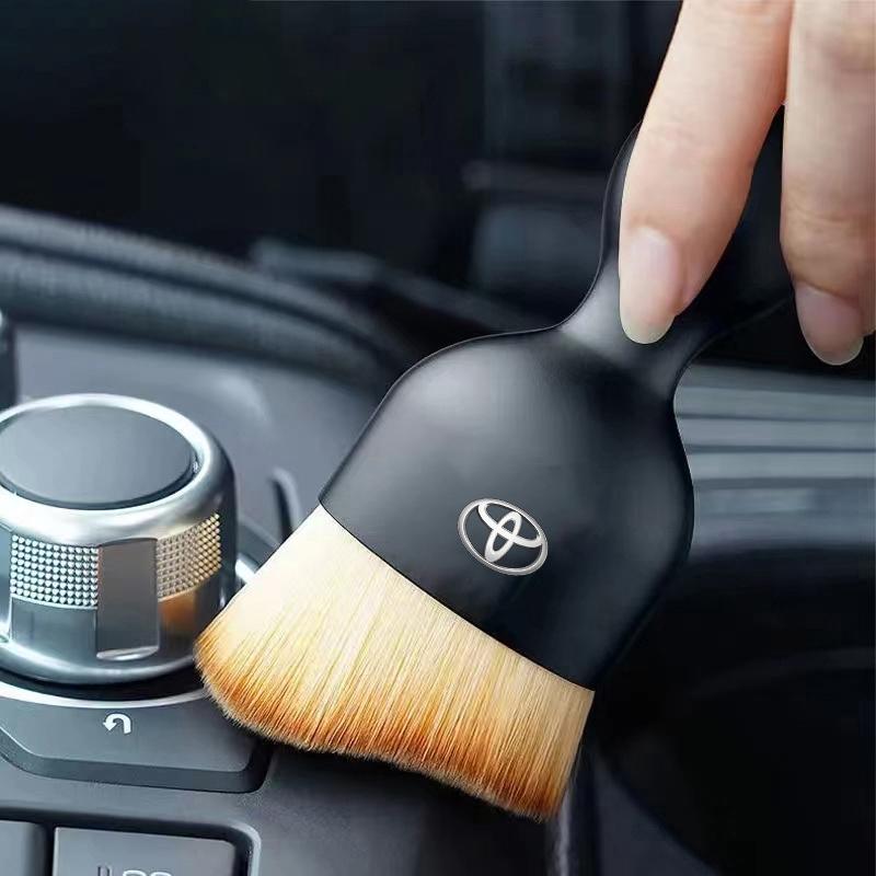 2026 Chaud Pour Toyota Enjoliveurs Nettoyage Intérieur Voiture Brosse Douce Dégagement Sortie d'Air Outils Anti-Poussière Pour Toyota Corolla Prius Yaris Rav
