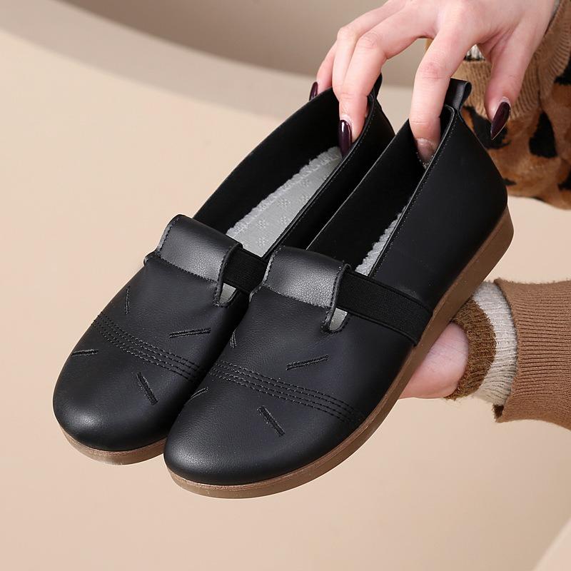 New Beijing Cloth Shoes Women's Single Shoes Breathable Comfortable Soft Sole Women's Shoes Work Shoes Casual Shoes