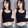 Women's Korean Style Spaghetti Strap Tank Top - Slim Fit Sleeveless Base Layer