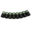 10Pcs Tough Golf Ferrule Lightweight Compact Glitter Design Golf Iron Ferrule for Sport
