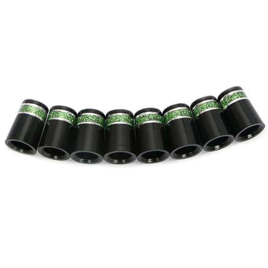 10Pcs Tough Golf Ferrule Lightweight Compact Glitter Design Golf Iron Ferrule for Sport