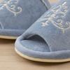 Senko NYNAS Romance Shell One Size Fits with 60169 Slippers, Blue, All, Rhinestones,