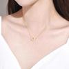 3D 999 Pure Gold & Hetian Jade Luck Beads Women's Necklace Pendant Gift