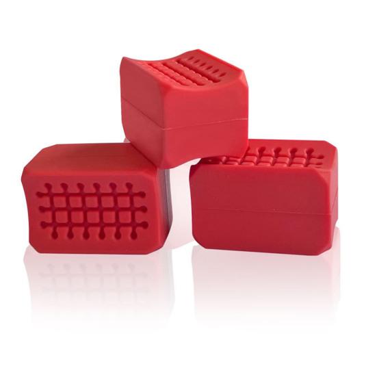 2Pcs Silicone Jaw Exerciser Portable Men Women Face Muscle Sculpting Jaw Bone Strengthener